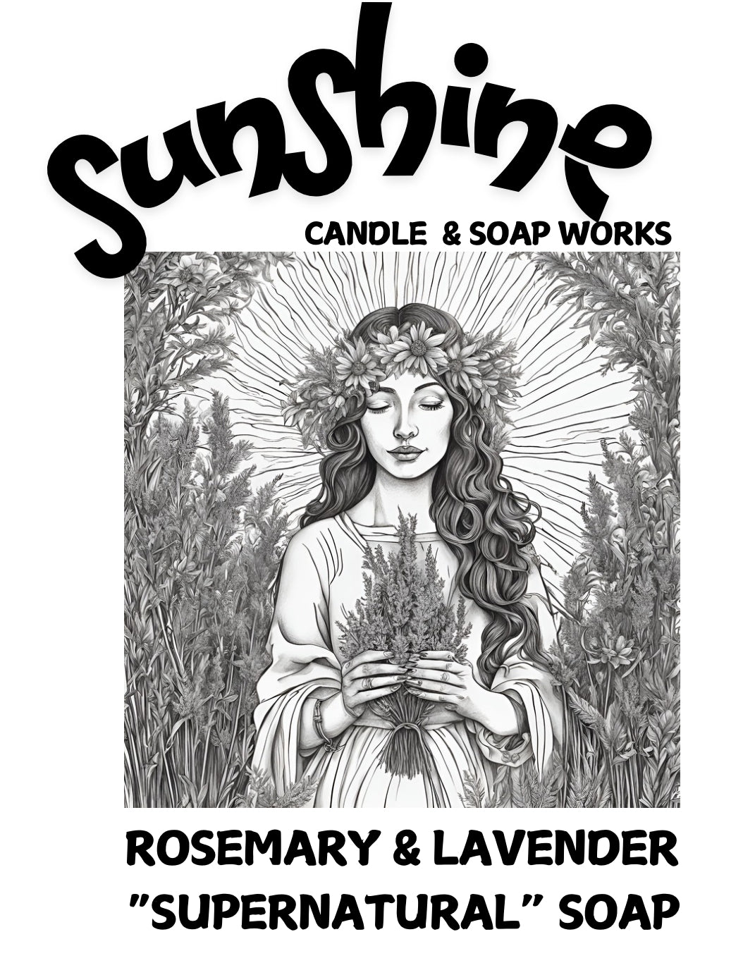 “Supernatural “ rosemary & lavender soap #2