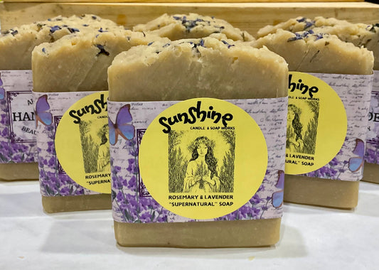 “Supernatural “ rosemary & lavender soap #2