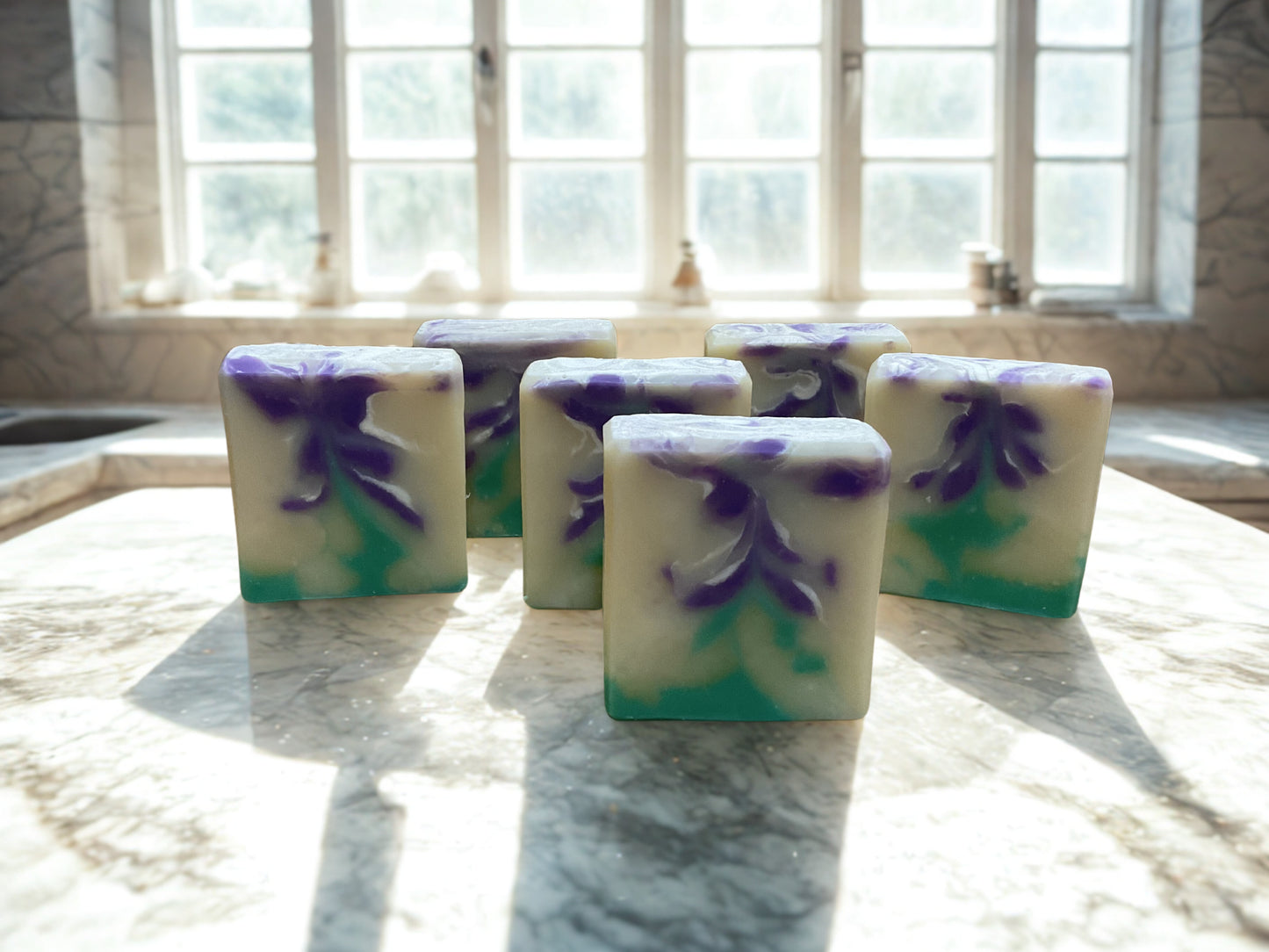 Monet’s lavender bluebonnet soap