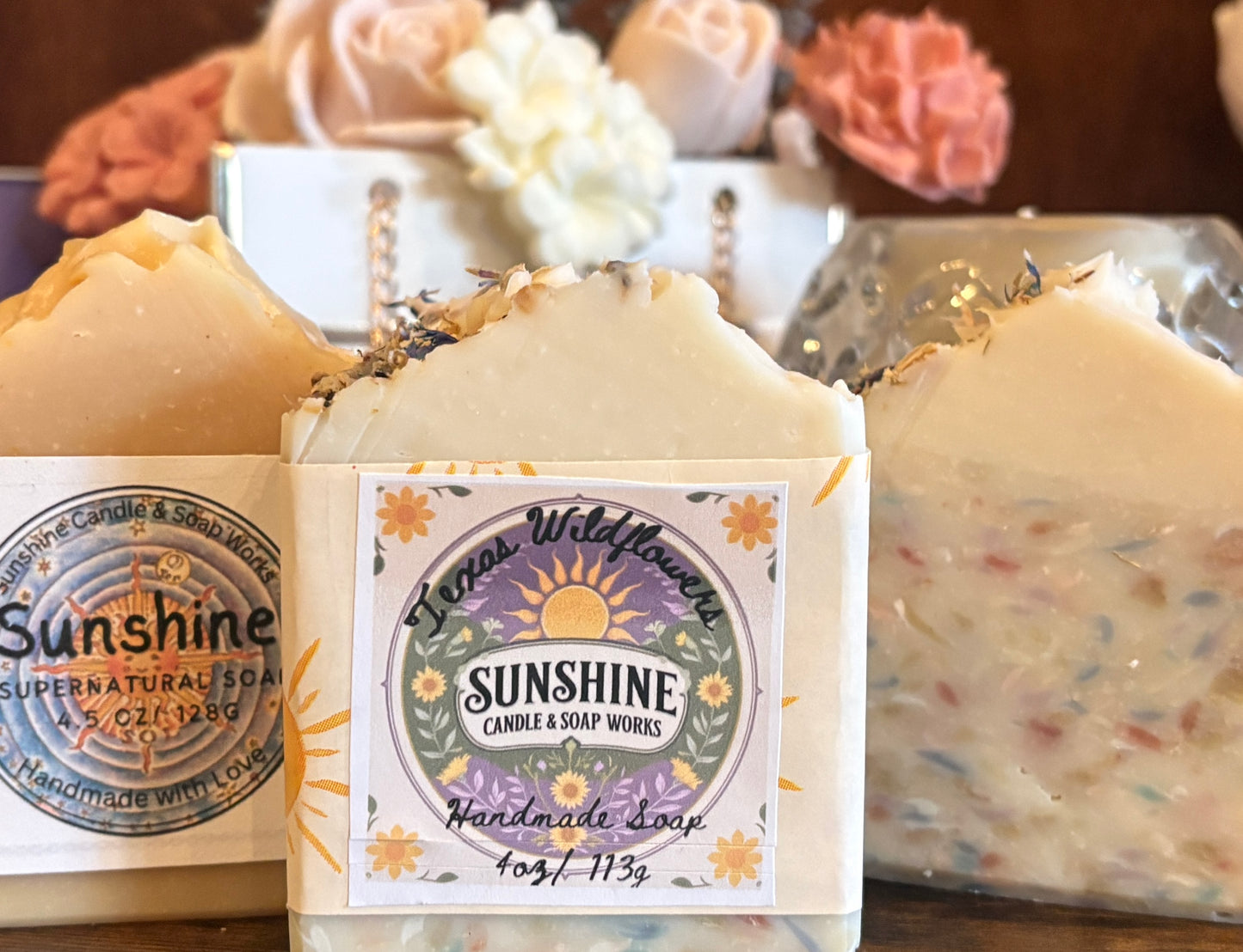 Texas Wildflowers Confetti Soap