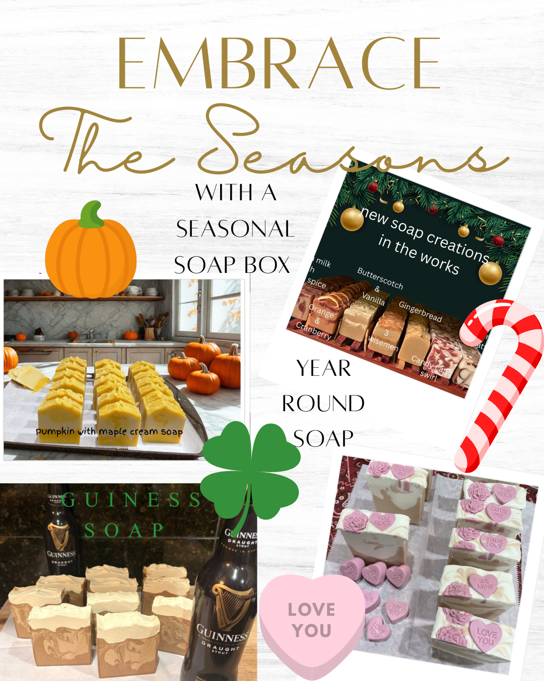 Seasonal & Artistic Soaps