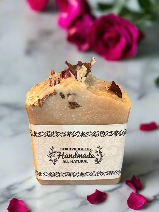 Coconut Milk with Rose Petals Soap